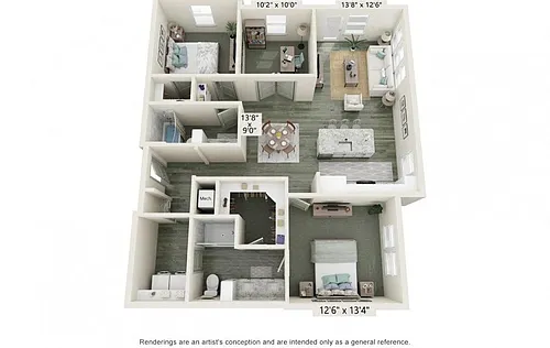 Floor plan B3