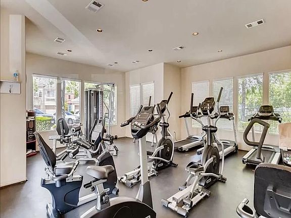 Private fitness room