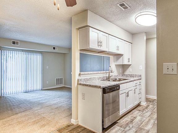 Expansive Living Room off of the Kitchen