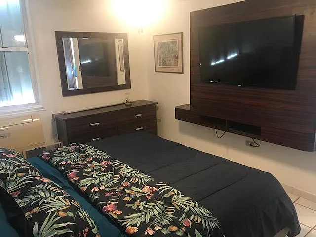 Master bedroom and own large screen tv