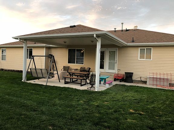 large covered patio
