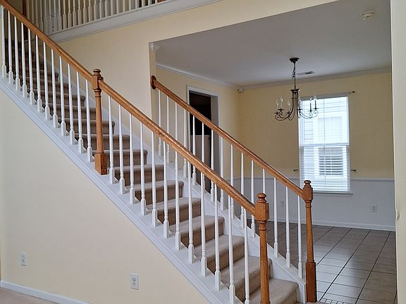 Oak railings