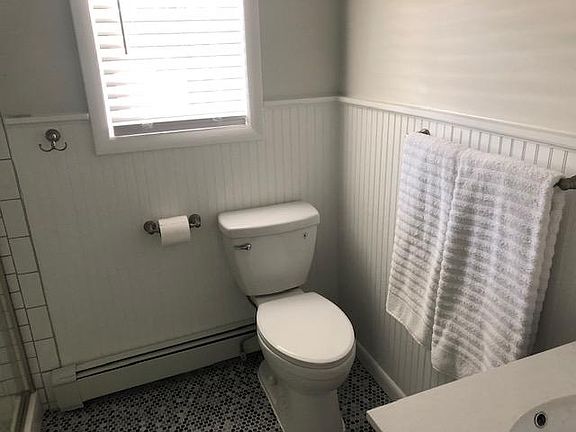 Partial photo of renovated bathroom