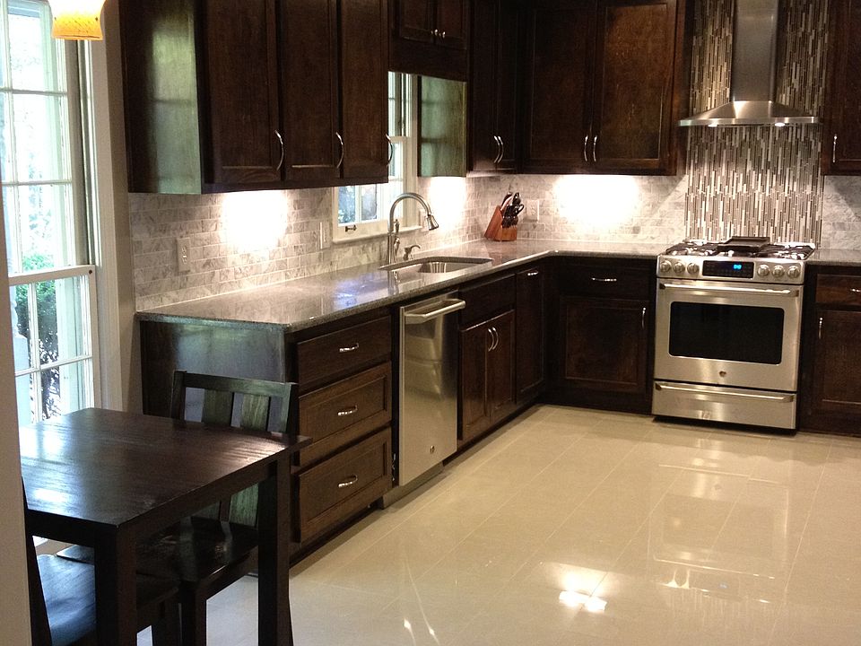 SS appliances Quartz counter