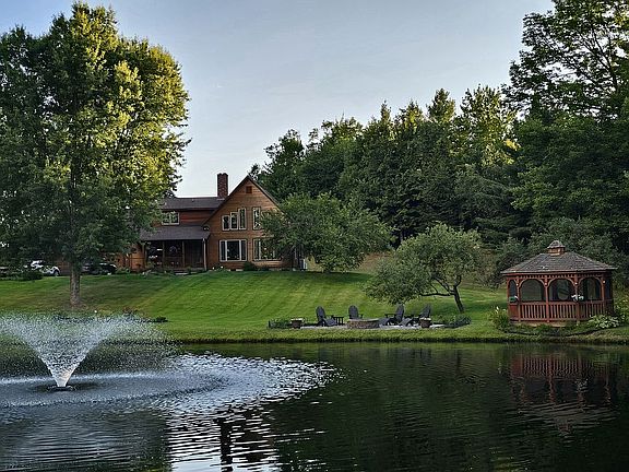 Stocked trout pond