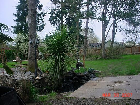 from r.v. area lking back