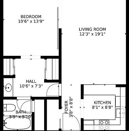 2nd image of 55 S Kukui St APT D1912