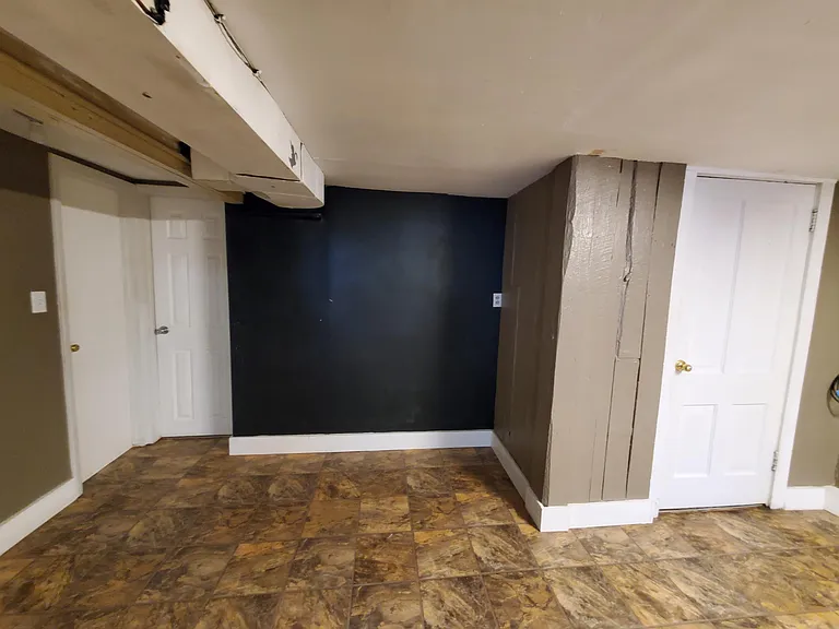 Chalkboard wall. Fun way to communicate with family and roommates or show off some art skills.