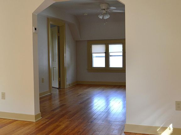 Living room looking into bonus room/den/office