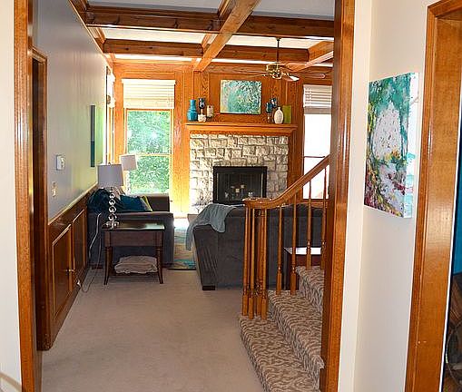 view from front door