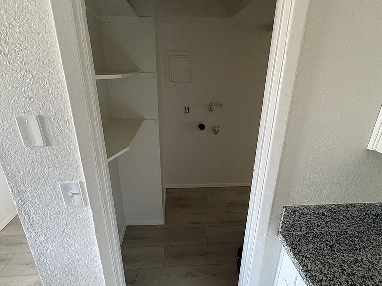 Pantry and laundry room