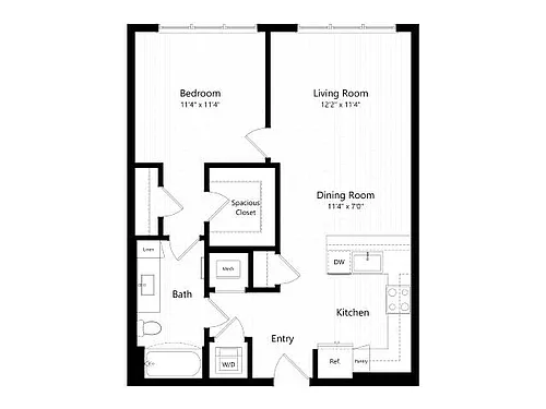 Floor plan A6