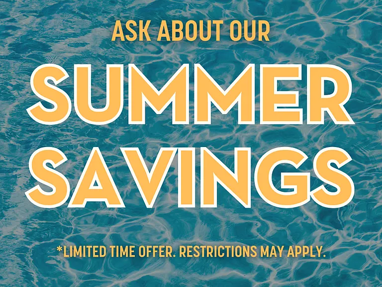 Summer Savings!