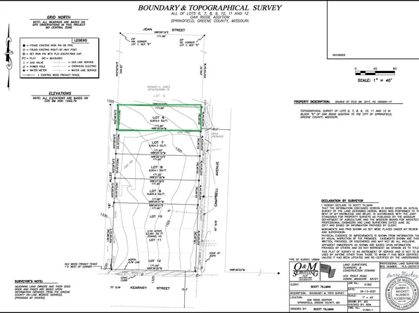 2423 N Campbell Avenue Lot 6, Springfield, MO 65803