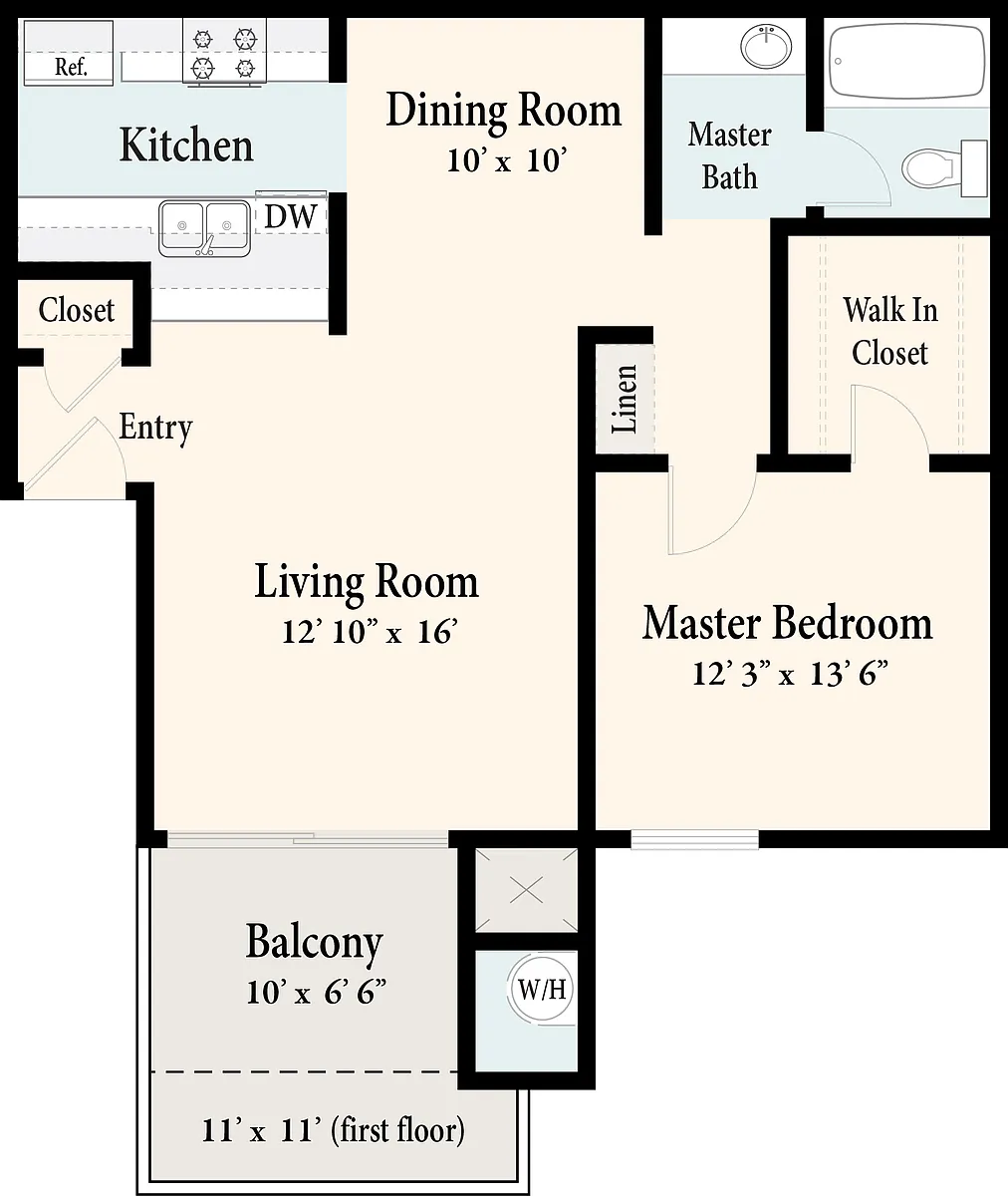 Floor plan Plan B