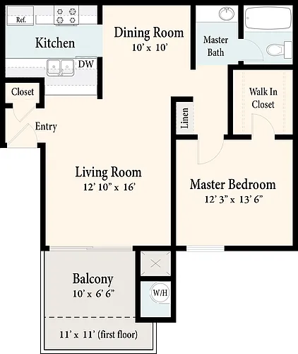 Floor plan Plan B