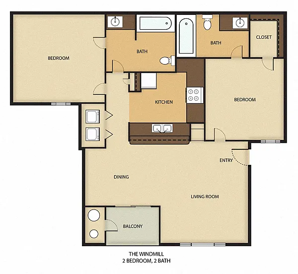 Floor plan Windmill