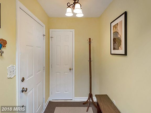 Step into foyer with coat closet!