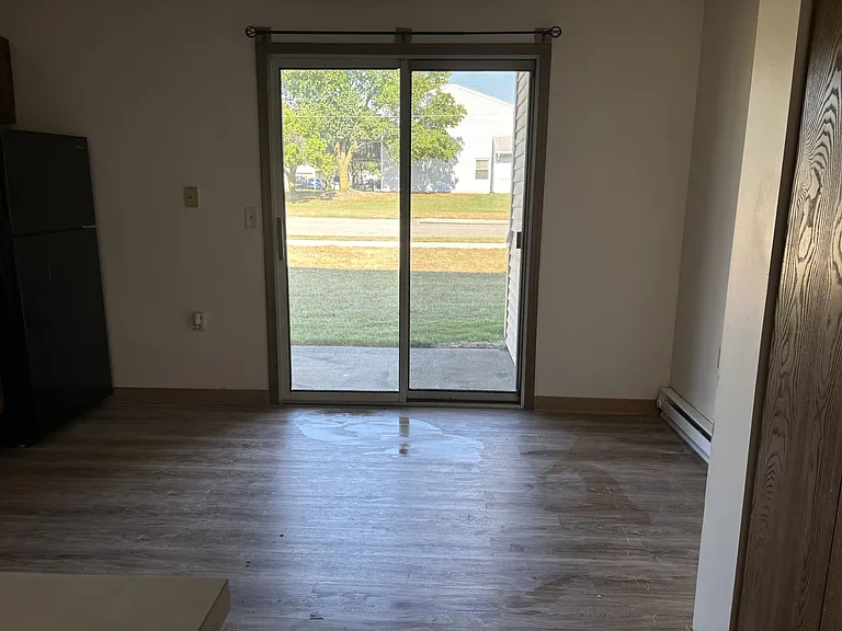 Slider to outside patio