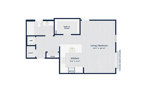 Floor plan Dekalb