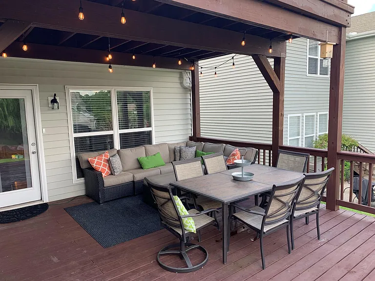 Cozy outdoor living
