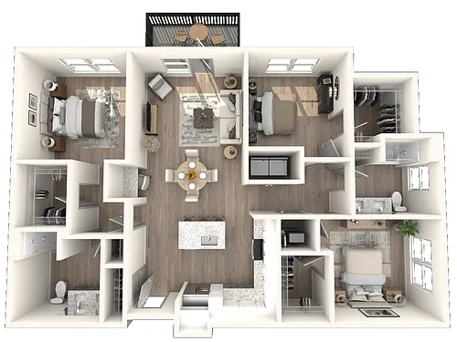 Floor plan C1