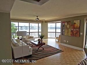 Open Living with fabulous views of Downtown Jax and the St Johns River