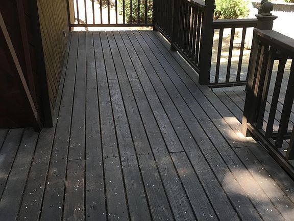 long view of deck @ entry