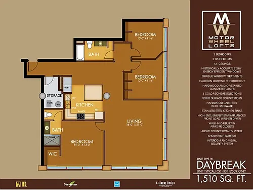 Floor plan Daybreak A