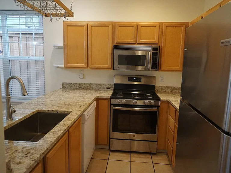 kitchen - picture was taken before new stainless dishwasher and new microwave was installed