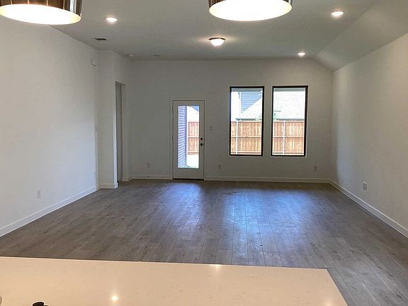 Open Living-Dining Room Construction Progress