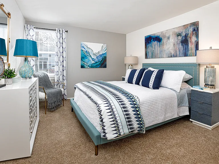 Hickory Model Bedroom