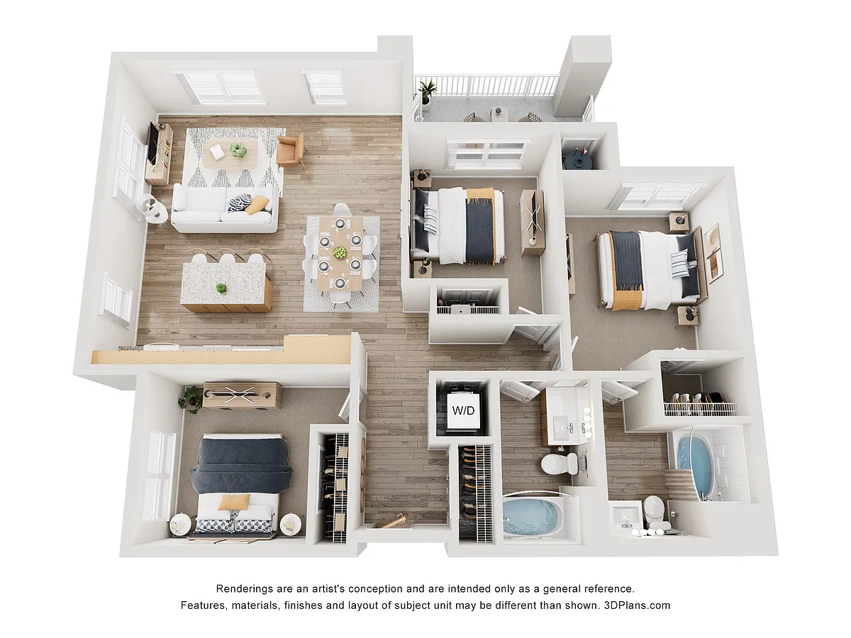Floor plan 3A