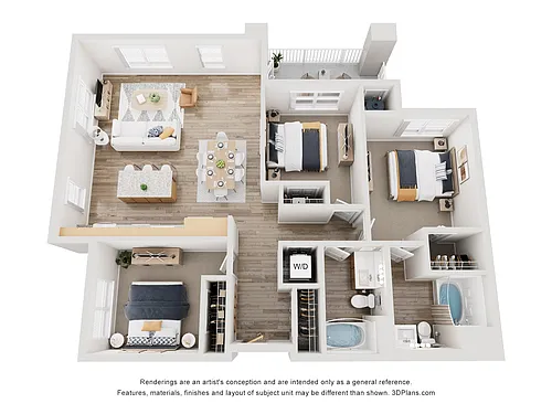 Floor plan 3A