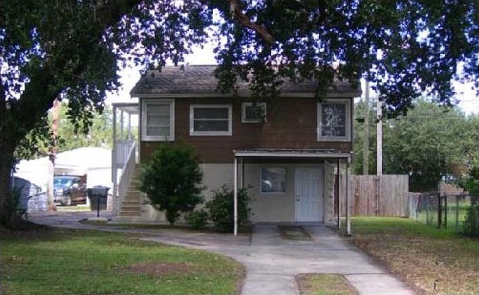 Outside front