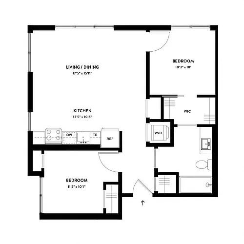 Floor plan B1