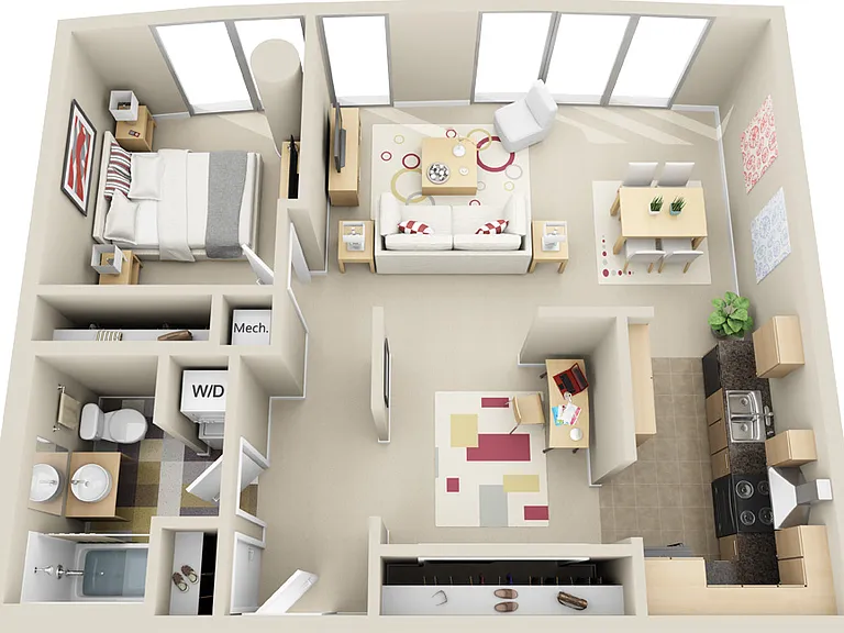 Elements Apartments — Photo 125