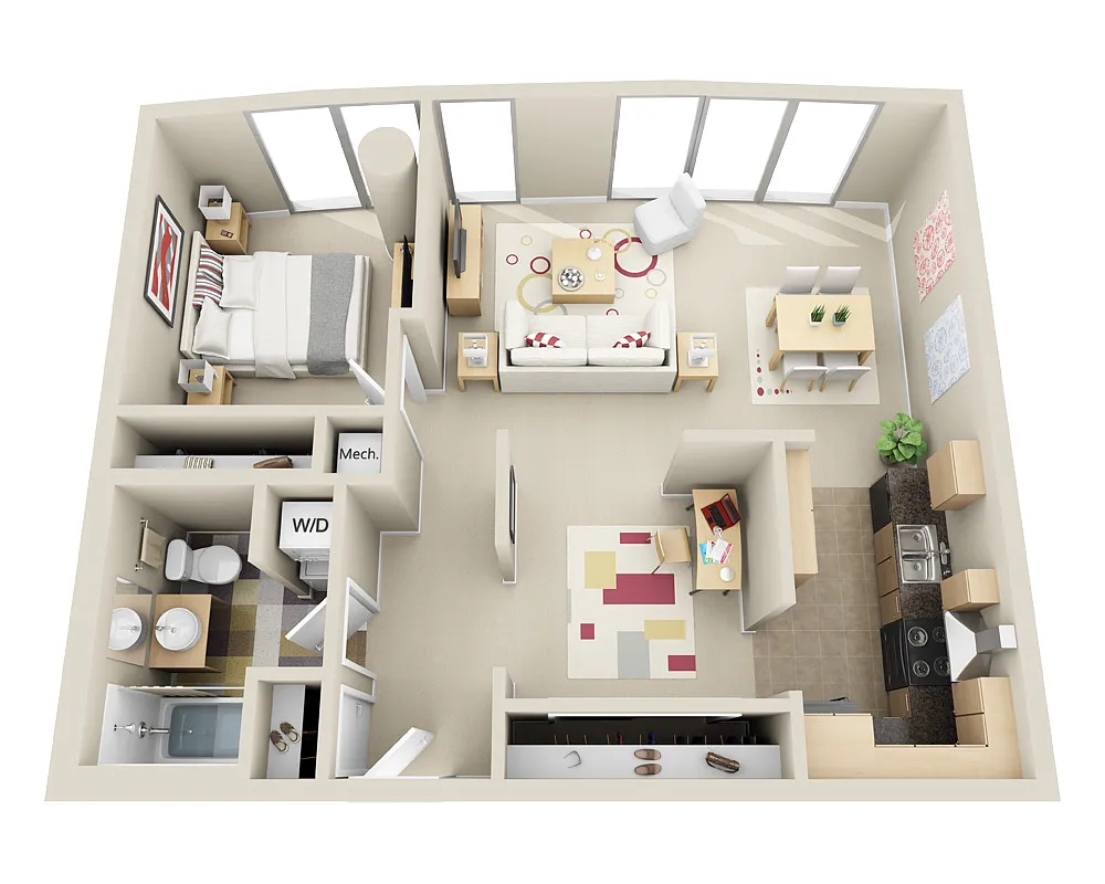 Floor plan Club 03a`s