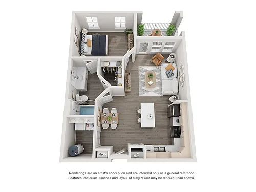 Floor plan The Oasis