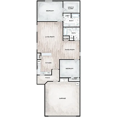 Floor plan Plan A
