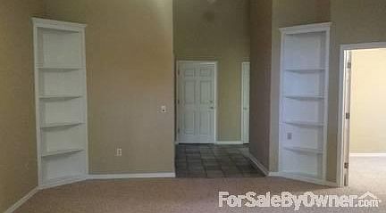 Living Room Built in Corner Bookcases