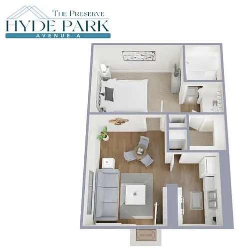 Floor plan Studio