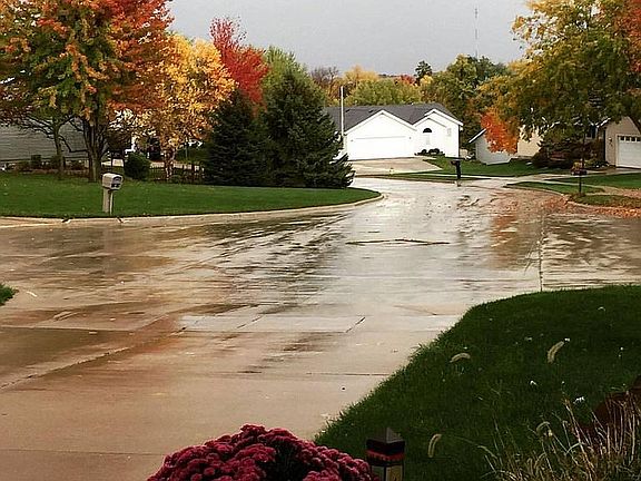 Fall from the front door