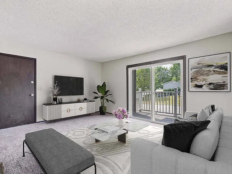 Natural Light Fills the Space