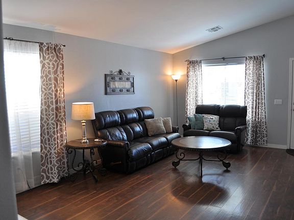 Beautiful dark wood laminate floors