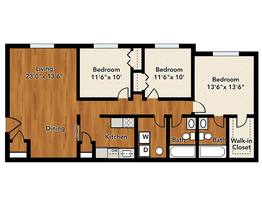 Floor plan C1