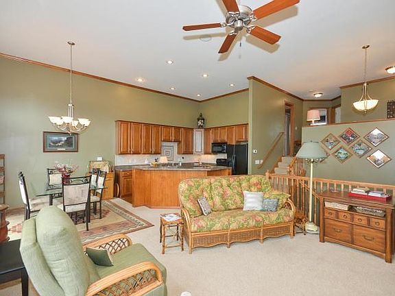 The kitchen is sure to impress - abundant cabinet and counter space.