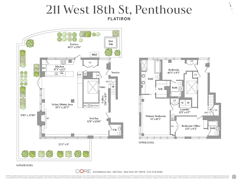 211 W 18th St #PENTHOUSE — Photo 20