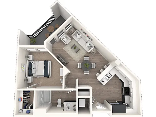 Floor plan Crane