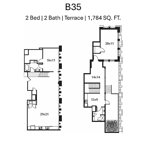 Floor plan B35
